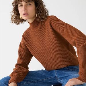 J. Crew Brown Turtleneck Sweater